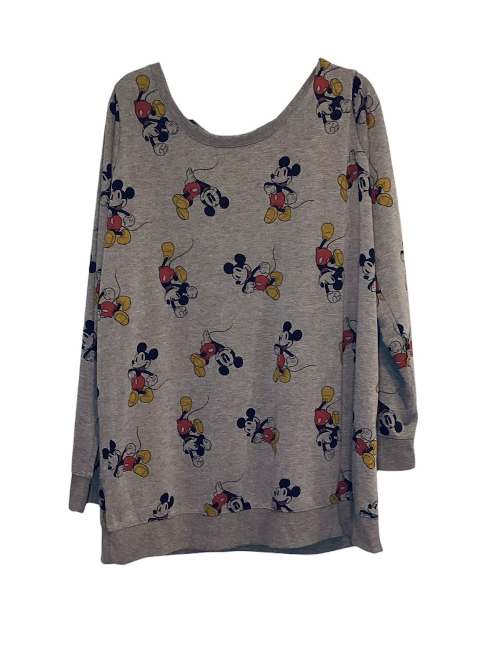 🍄 Micky Mouse Long Sleeve Top, Size 2X